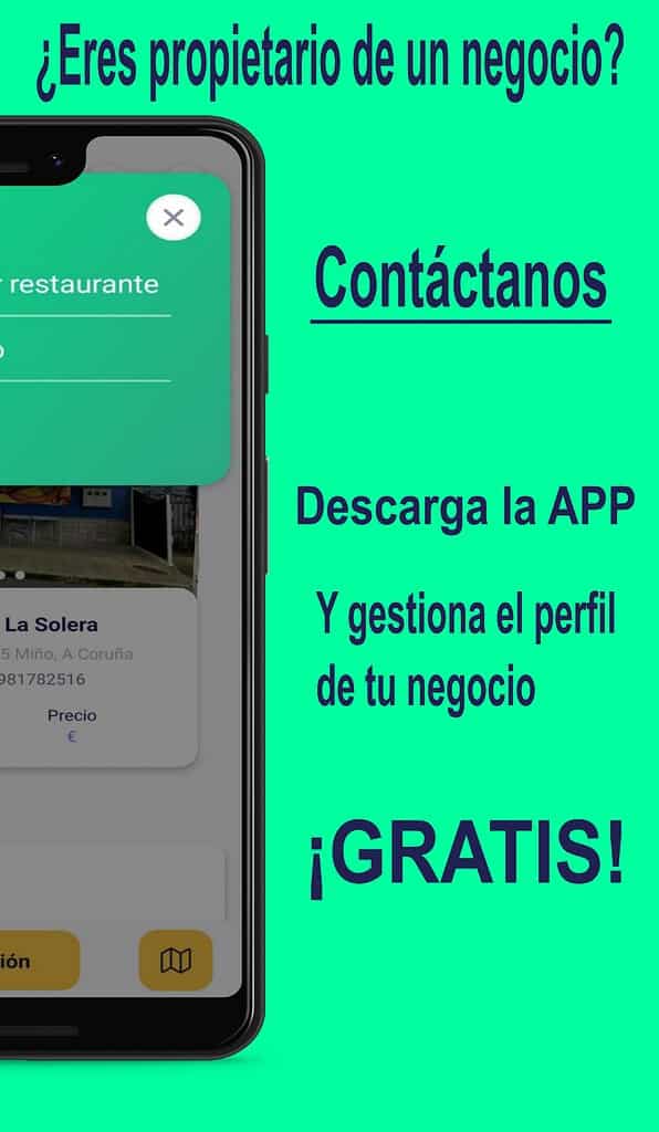 Búsqueda de restaurantes con menú del día cercanos